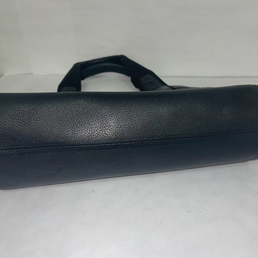 Tory Burch Black Leather Tote - Picture 8 of 10
